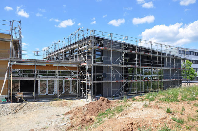 Rohbau Gemeindehaus FeG Coburg