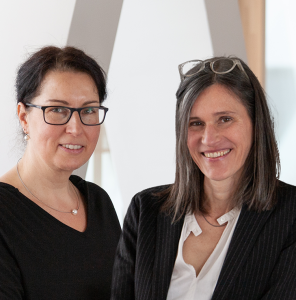 Annette Hofer und Heike Schattschneider